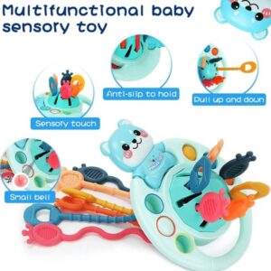 Pull String Finger Toy (1) (1) Pull String Finger Toy Blue