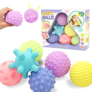 6 piece Baby Sensory Balls BPA Free 3M+