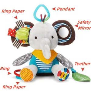 Sensory Plush Toy Elephant
