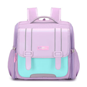 Purple (1)BTkeda BTKEDA Ergonomic Lightweight School Backpack – Waterproof Orthopedic School Bag (5-9 Years) Purple