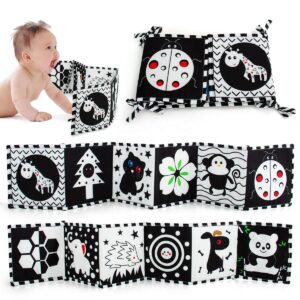 Lady Math Visual cloth book Baby High Contrast Double Sided Visual Stimulation Cloth Book LADY BIRD
