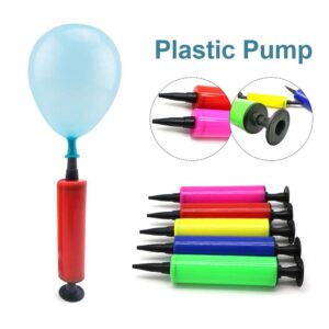 Handheld Balloon Pump – Portable Manual Air Inflator for Party Balloons, Pool Floats and More (Random Color) - HandheldAirpump(RandomColor)